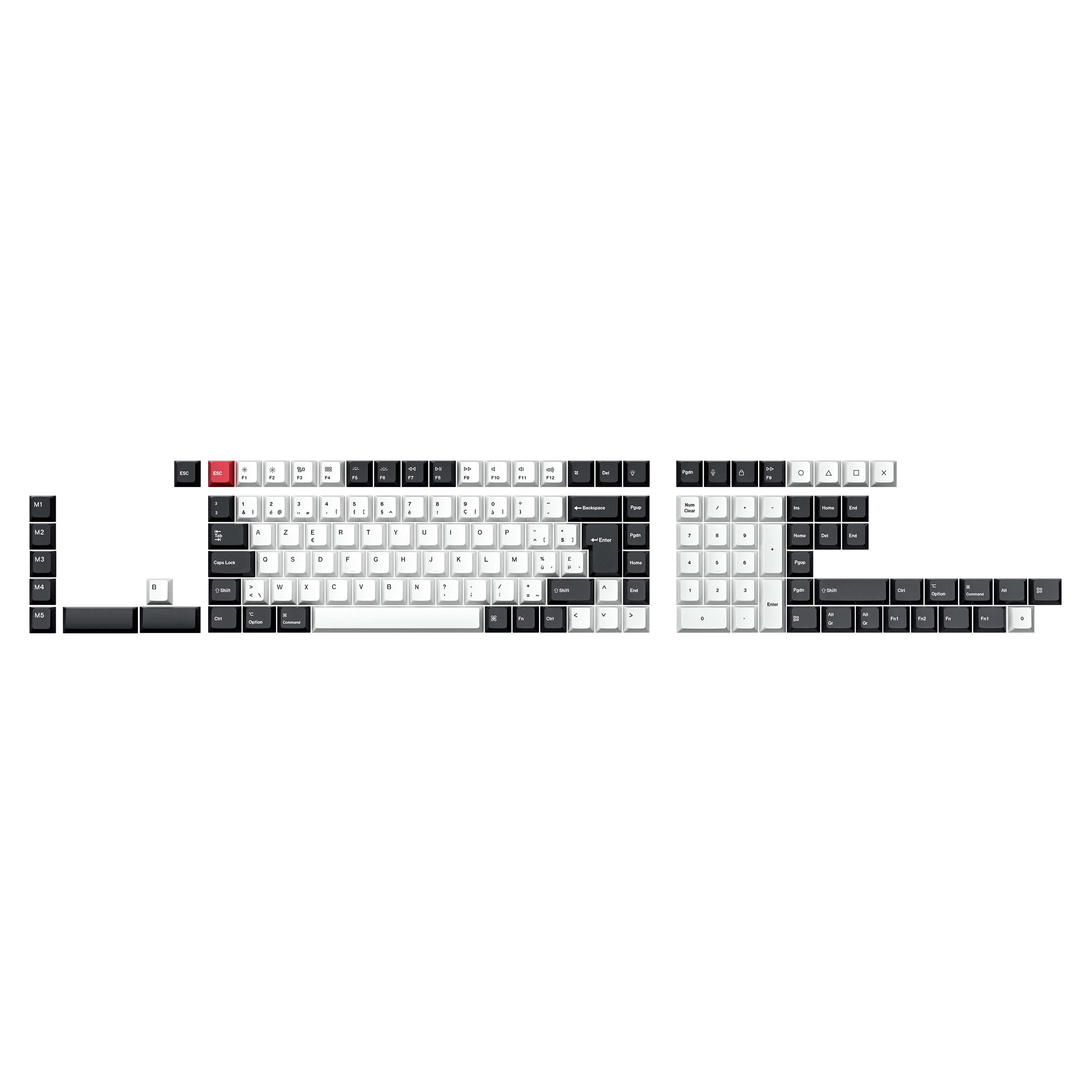 Cherry Profile Double-Shot PBT Keycaps